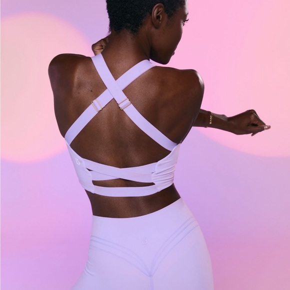 BuffBunny candy wrap sports bra large - Picture 3 of 6